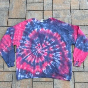 Tie-Dye Crewneck Sweater